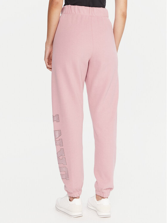DKNY Sport DKNY Sport Spodnji del trenirke DP5P3737 Roza Regular Fit