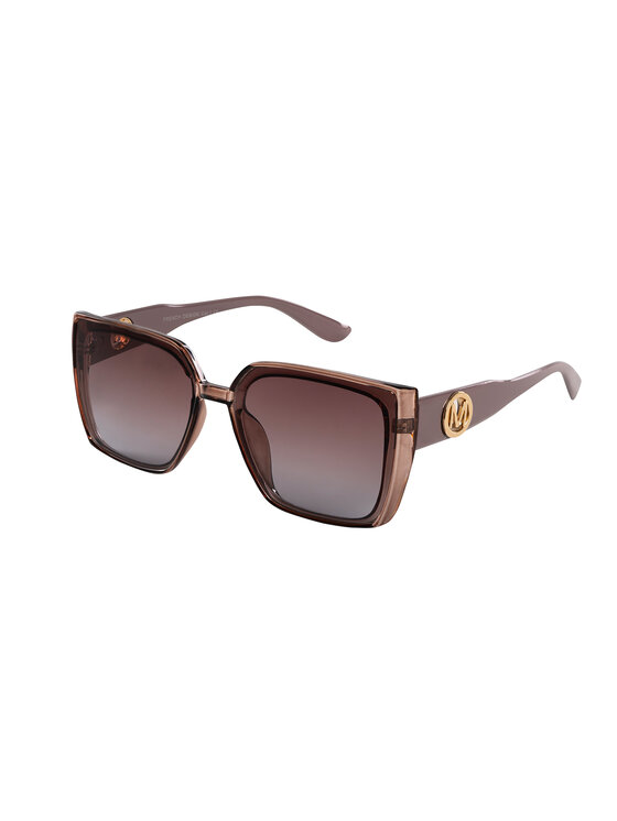 Miss Lou Miss Lou Okulary przeciwsłoneczne ML300-GL1-280M Brązowy