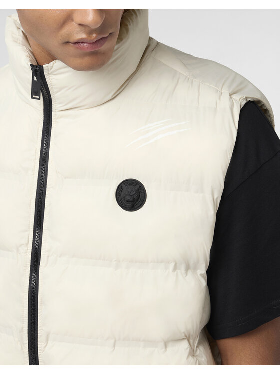 Plein Sport Plein Sport Kamizelka 22983 Szary Regular Fit