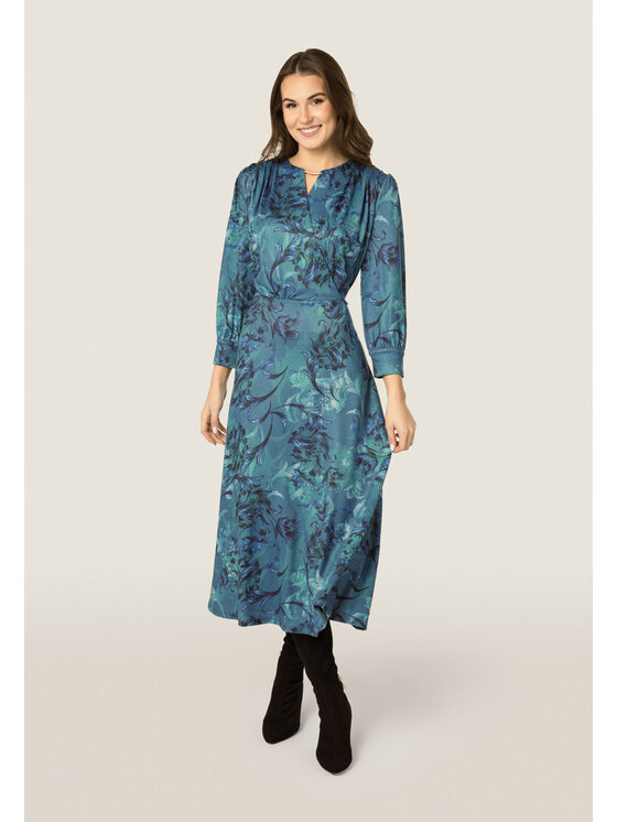 QUIOSQUE QUIOSQUE Sukienka codzienna 102303 VIOLETTE DRESS Niebieski Regular Fit