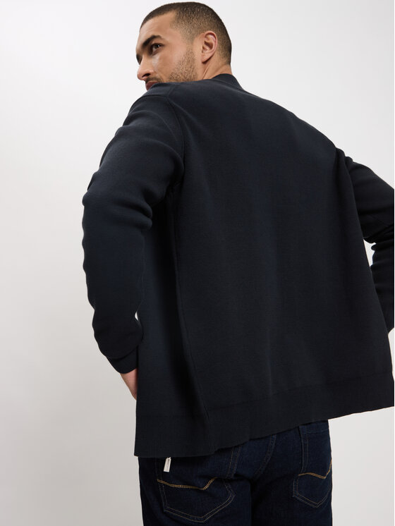 Cross Jeans Cross Jeans Sweter 34268-310 Granatowy Regular Fit