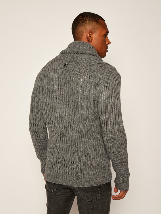 Maglione Shield 3 Grigio Regular Fit