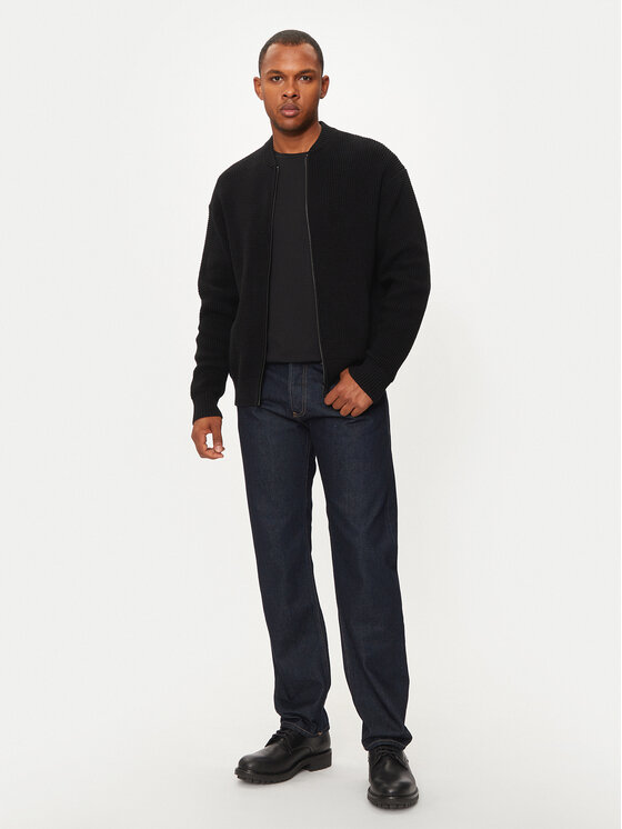 Calvin Klein Jeans Calvin Klein Jeans Megztinis J30J326198 Juoda Regular Fit