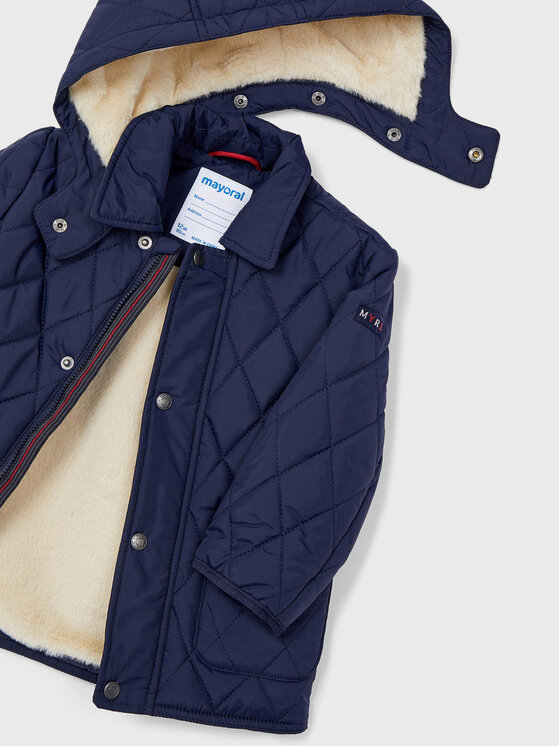 Giubbotto piumino 2417 Blu scuro Regular Fit