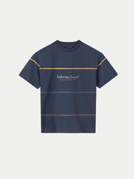 Mayoral T-Shirt 6008 Granatowy Regular Fit