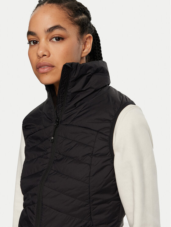 Halti Halti Αμάνικο Μπουφάν Heatix 067-0005 Μαύρο Regular Fit
