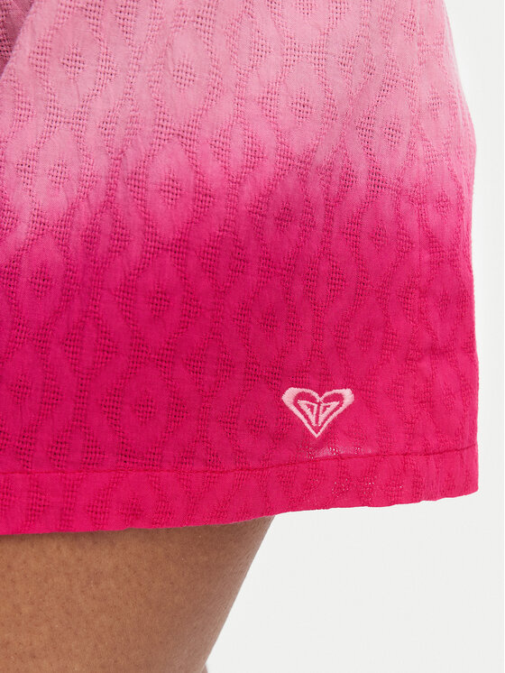 Roxy Roxy Stoffshorts ERJX603505 Dunkelrosa Regular Fit