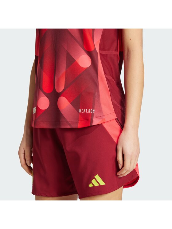 adidas adidas Koszulka techniczna 143731 Czerwony Regular Fit