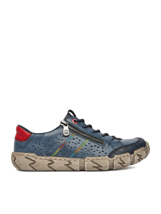 Rieker Pantofi L0357-12 Albastru