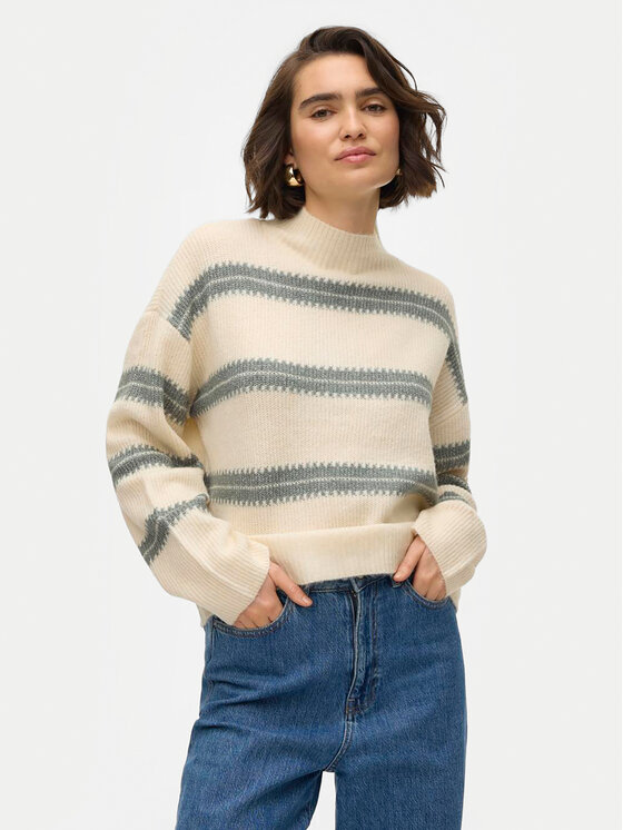 Vero Moda Vero Moda Garbó Dazzle 10310850 Bézs Loose Fit