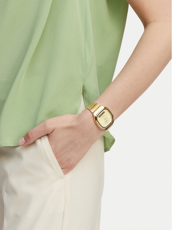 Casio Casio Uhr Vintage AQ-240EG-9AEF Goldfarben