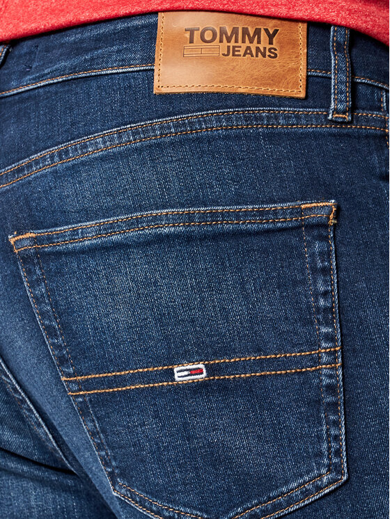 Tommy Jeans Tommy Jeans Дънки Scanton DM0DM09553 Тъмносин Slim Fit