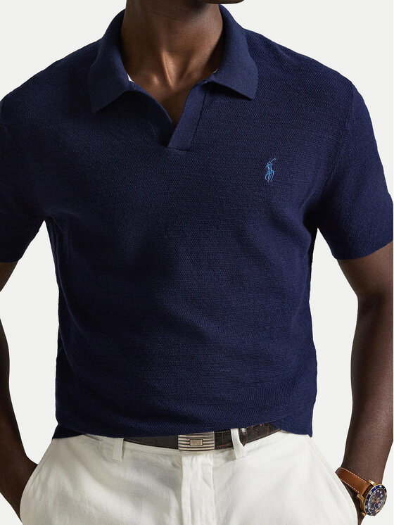 Polo Ralph Lauren Polo Ralph Lauren Polo majica 710B13891004 Mornarsko modra Regular Fit