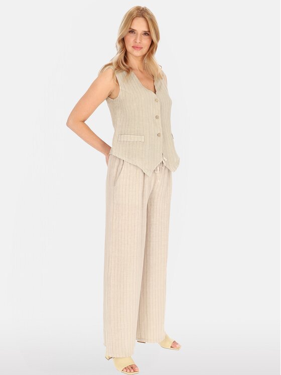 Perso Perso Vesta CHCE255487F Béžová Regular Fit