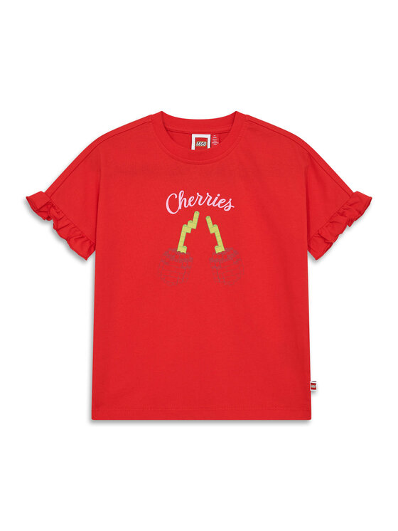 LEGO LEGO T-Shirt Tuna205 Czerwony Regular Fit