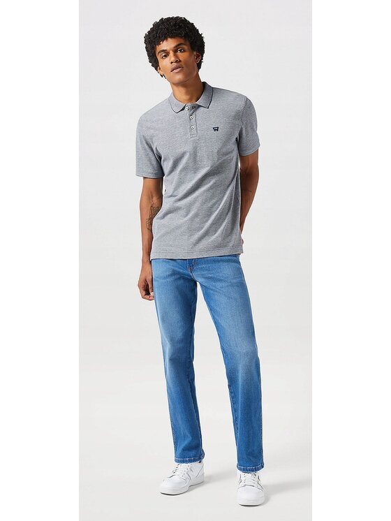 Wrangler Wrangler Jeansy Texas Niebieski Straight Fit