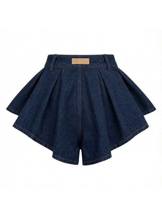 MissDenim MissDenim Szorty jeansowe Skorts Niebieski Regular Fit