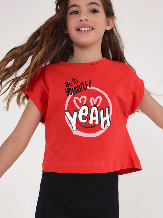 Mayoral Mayoral T-Shirt 6053 Czerwony