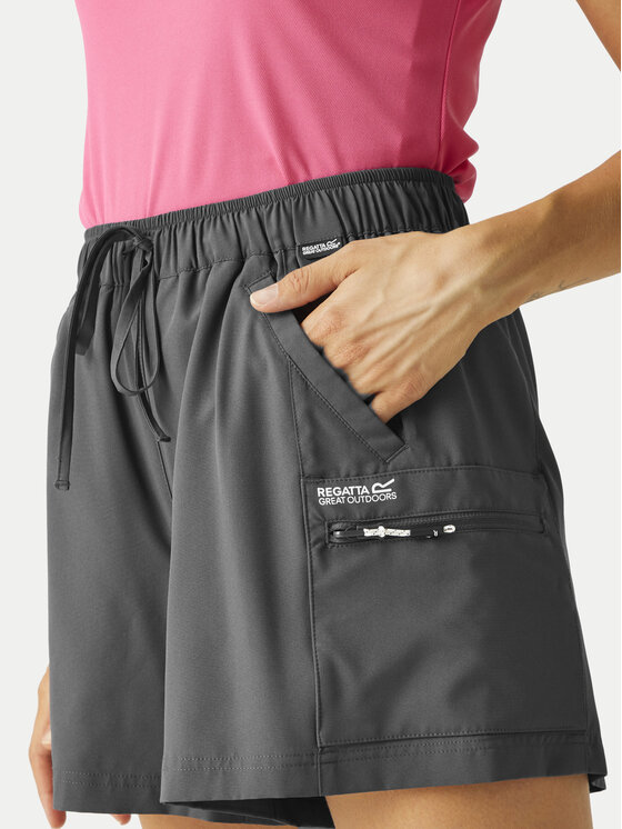 Regatta Regatta Спортни шорти Travel RWJ299 Сив Relaxed Fit