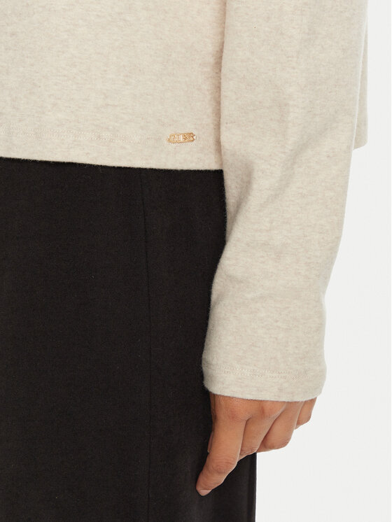 Guess Guess Pižamos marškinėliai Elsa O4BP0 1KCHZ2 Pilka Relaxed Fit