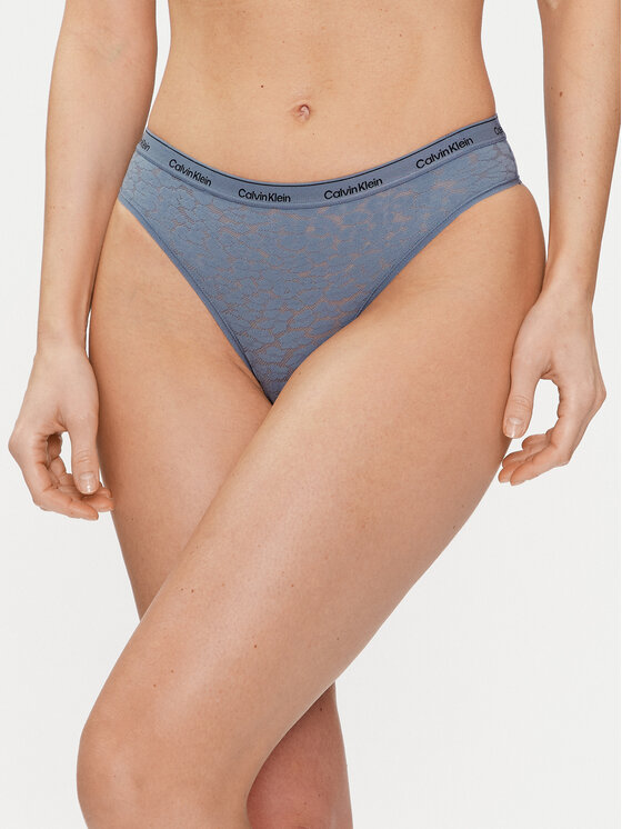 Calvin Klein Underwear Brazílske nohavičky 000QD5233E Modrá