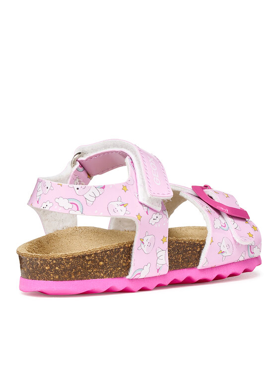 Geox Geox Sandále B Sandal Chalki Girl B922RA 000FC C8206 M Ružová