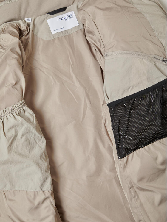 Selected Homme Selected Homme Μπουφάν χειμωνιάτικο Cooper 16089959 Μπεζ Regular Fit