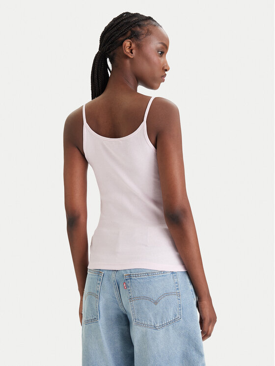 Tommy Jeans Tommy Jeans Top DW0DW22278 Růžová Slim Fit