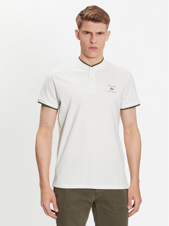 Blend Polo 20715179 Balts Regular Fit