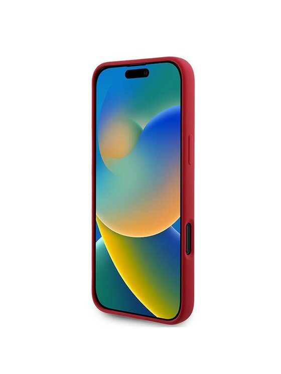KARL LAGERFELD KARL LAGERFELD Etui na telefon Apple iPhone 16 Plus Czerwony