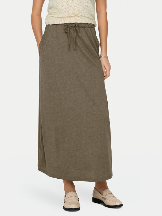 JDY JDY Fustă maxi Dalila 15317570 Verde Regular Fit
