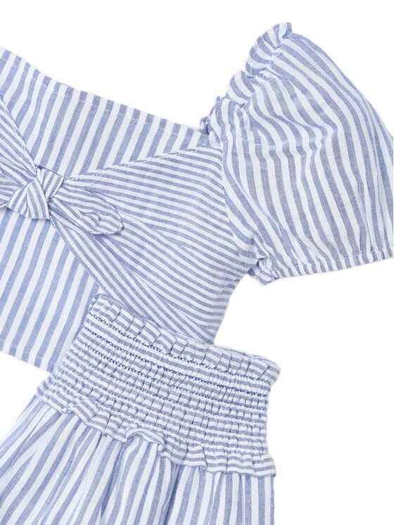 Mayoral Mayoral Completo maglietta e gonna 3945 Blu Regular Fit