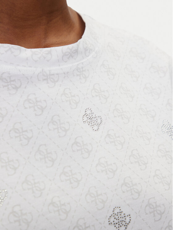 Guess Guess T-shirt V5GI16 I3Z14 Bianco Regular Fit