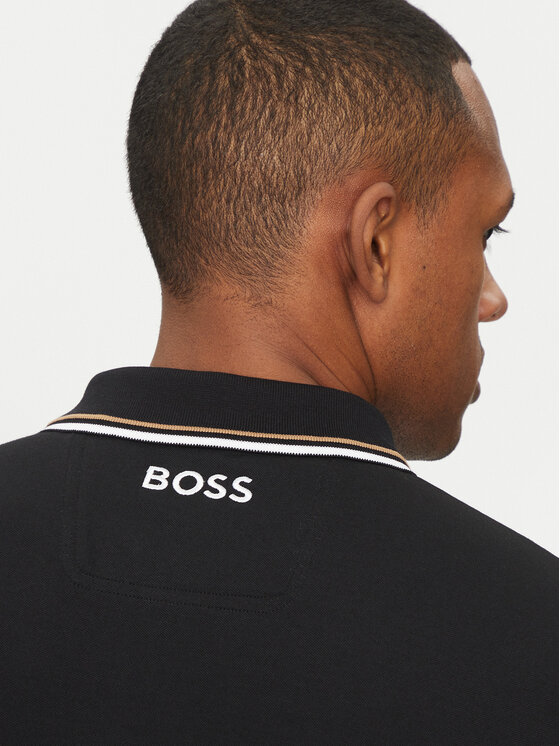 BOSS BOSS Polo majica Paddy Pro 50469102 Črna Regular Fit
