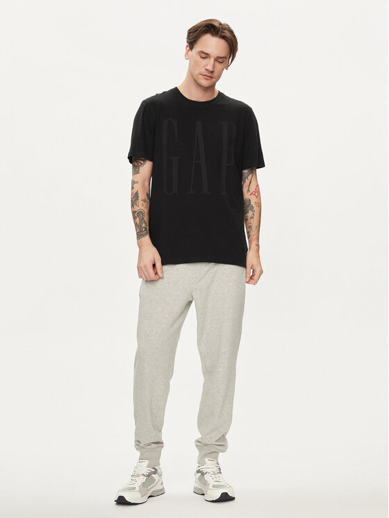Gap Gap T-Shirt 866774-00 Černá Regular Fit