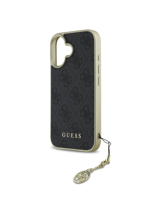 Guess Guess Etui na telefon iPhone 16 Czarny