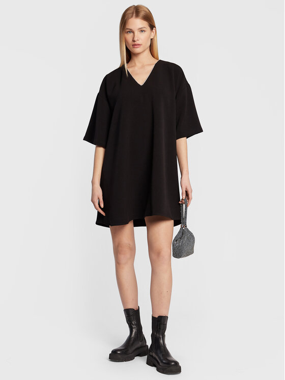 Vestito da giorno Corto CVA22029VE Nero Relaxed