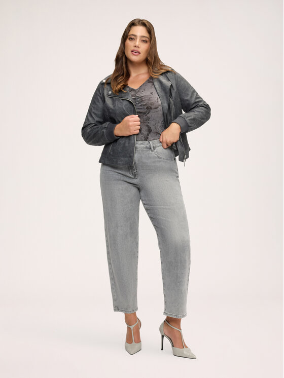 Fiorella Rubino Fiorella Rubino Jeans P40OT005466N013 Grigio Regular Fit
