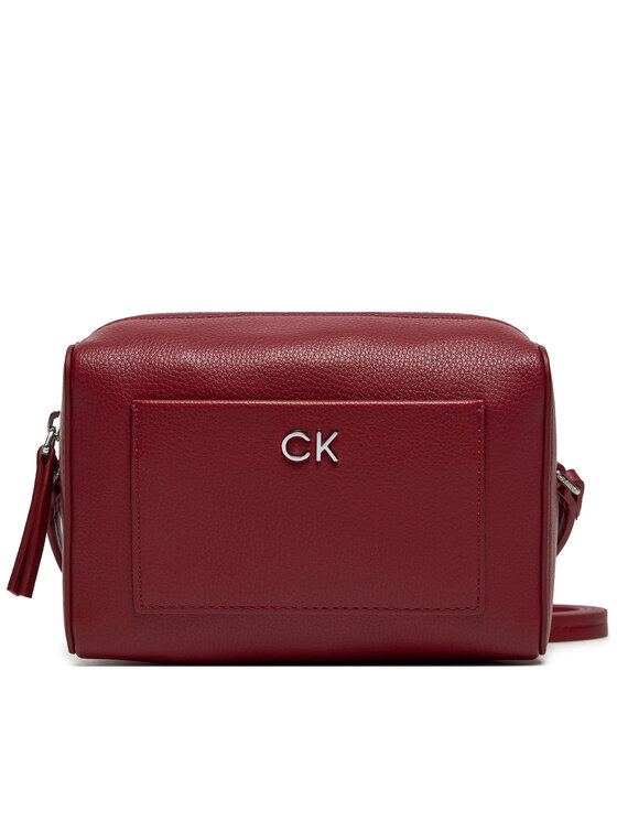 Geantă Calvin Klein Ck Daily Camera Bag Pebble K60K612274 Roșu