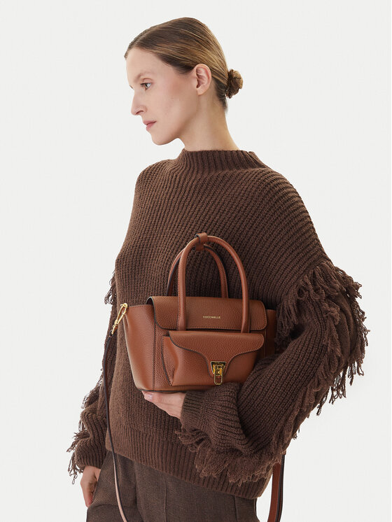 Coccinelle Coccinelle Handtasche T8A Coccinelledouble Beat E1 T8A 18 03 01 Braun