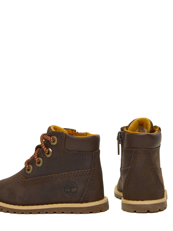 Timberland Timberland Šnurovacia obuv Pokey Pine 6In Boot With TB0A2NC39311 Hnedá