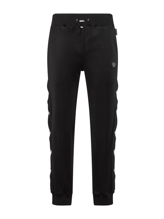 PHILIPP PLEIN PHILIPP PLEIN Spodnie dresowe 2743 Czarny Jogger Fit