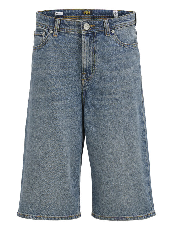 Jack & Jones Junior Jack & Jones Junior Szorty jeansowe Ron 12272044 Niebieski Baggy Fit