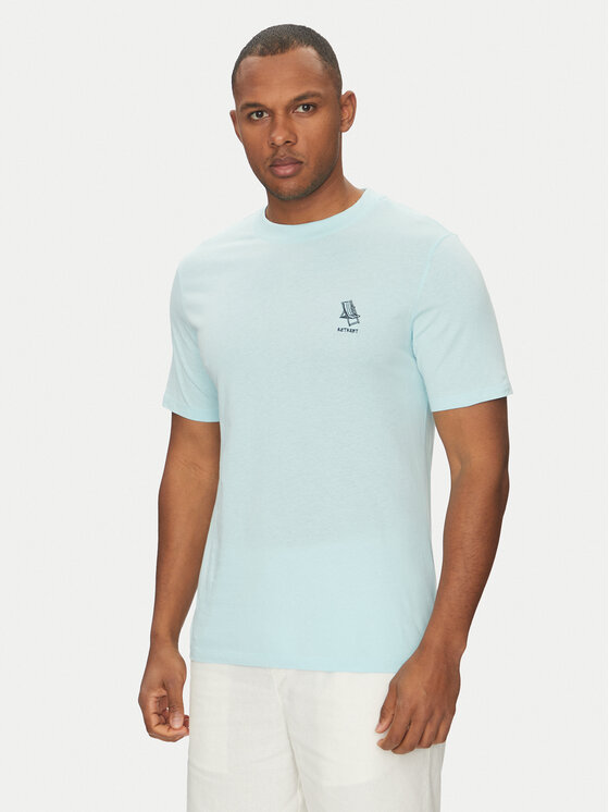 Blend Blend Tričko 20718848 Tyrkysová Regular Fit