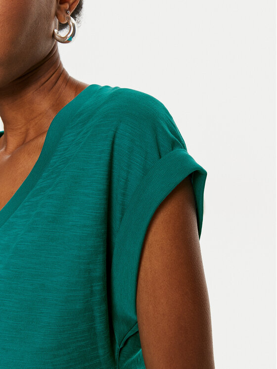 United Colors Of Benetton United Colors Of Benetton Majica 3BVXD401B Zelena Regular Fit