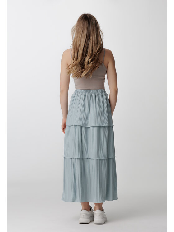 LAURELLA LAURELLA Sukňa 7SS028 Modrá Regular Fit