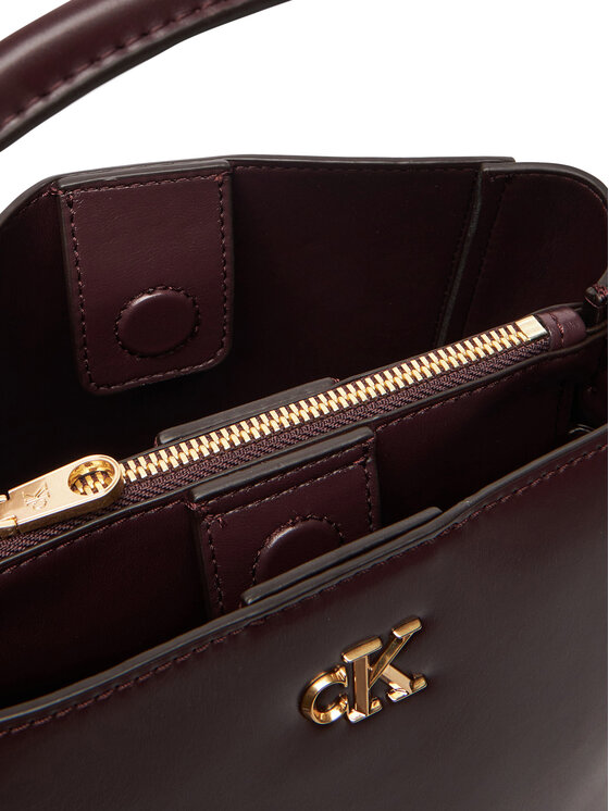Calvin Klein Calvin Klein Torbica Ck Bucket With Strap LV04F3174G Tamnocrvena