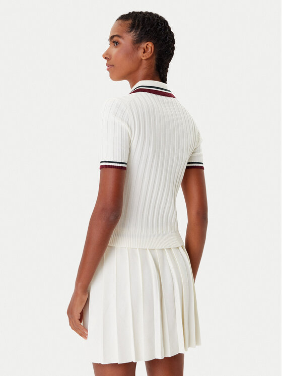 Guess Guess Polo majica V5BP04 Z1152 Bela Regular Fit