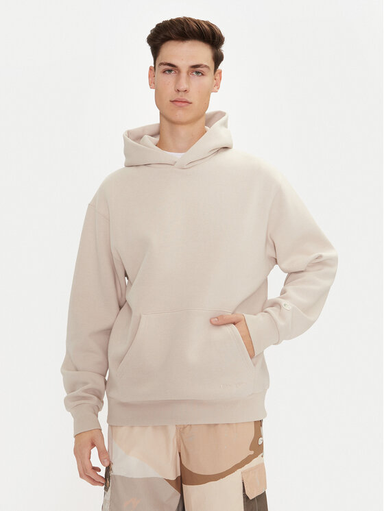 Champion Pulóver 220423 Ekru Regular Fit