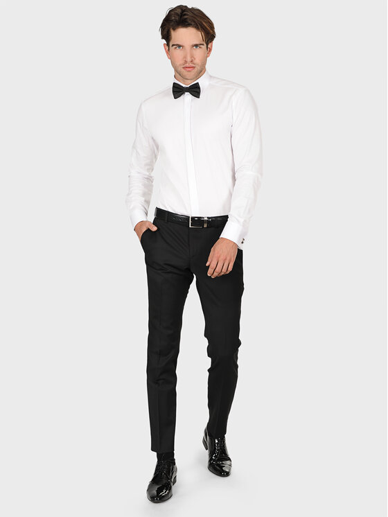 Evenemen Evenemen Koszula Punto Twill 2 Biały Slim Fit
